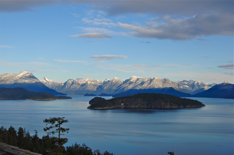 from the top of tiber bay by steve