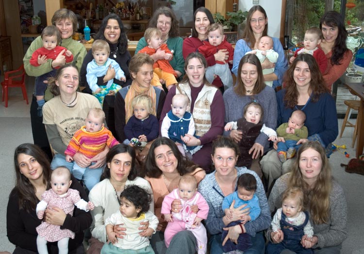 16 Moms and Babies by Richard Trueman